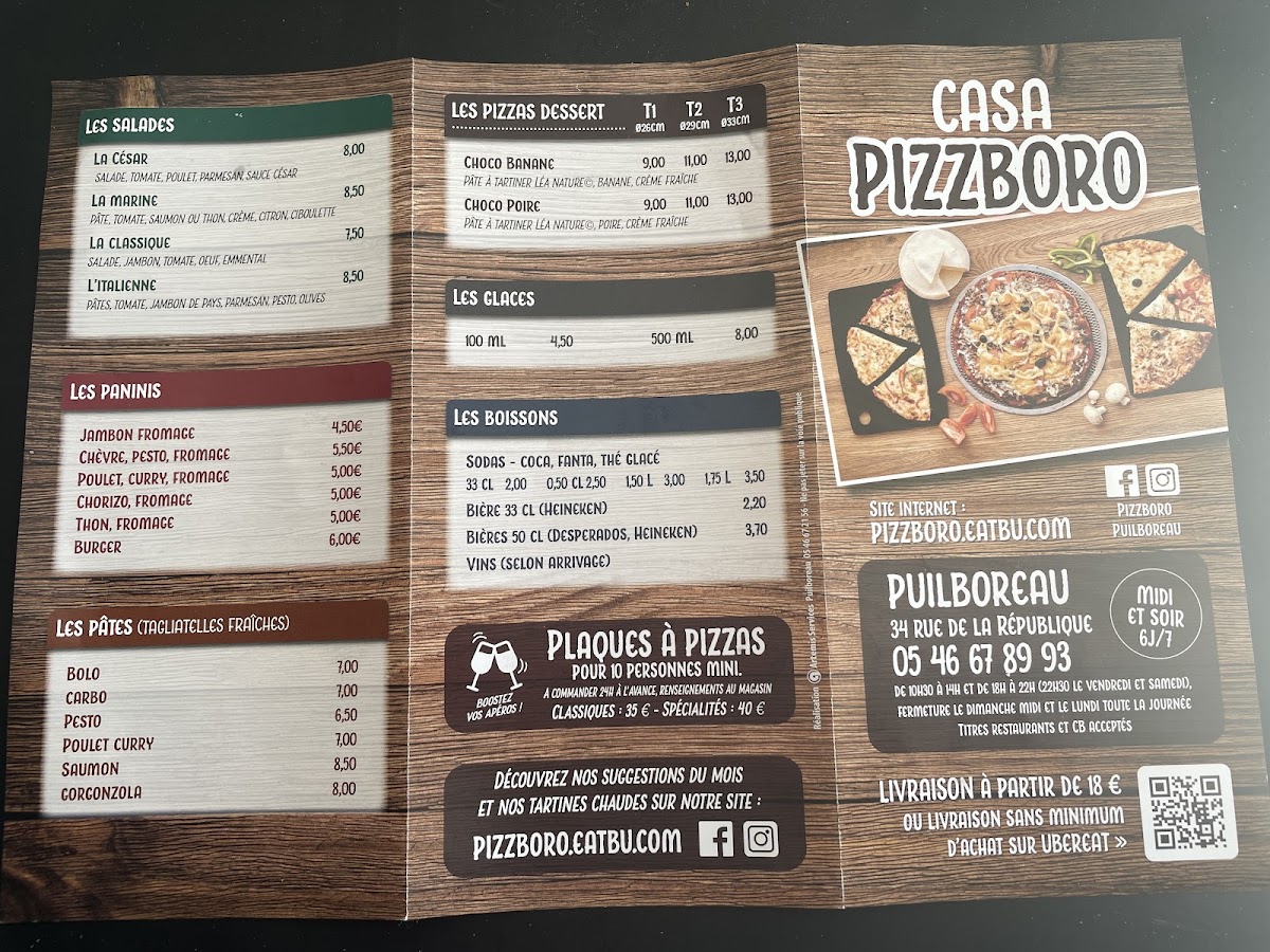 Menu Pizzboro Puilboreau-1